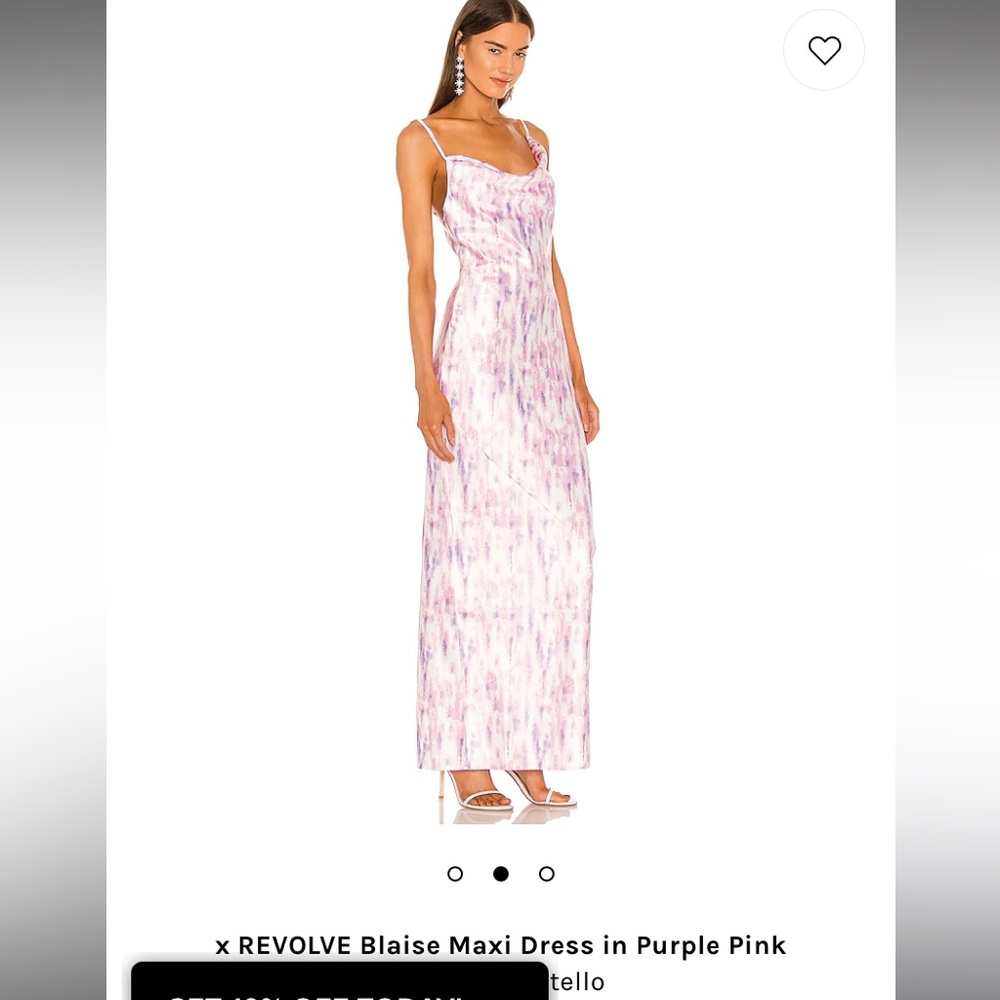 Michael Costello Revolve Maxi dress- worn once and is in great condition